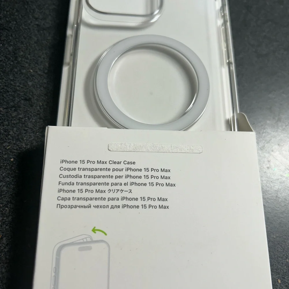 APPLE iPhone 15 Pro Max Clear Case
